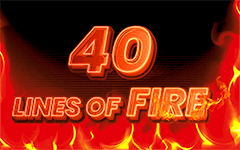 Play 40 Lines of Fire on Starcasino.be online casino