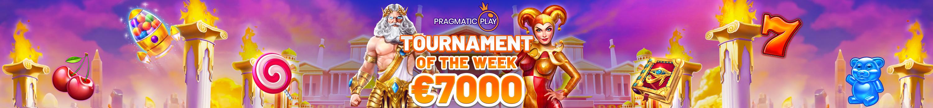 Pragmatic Play €7,500 Tournament