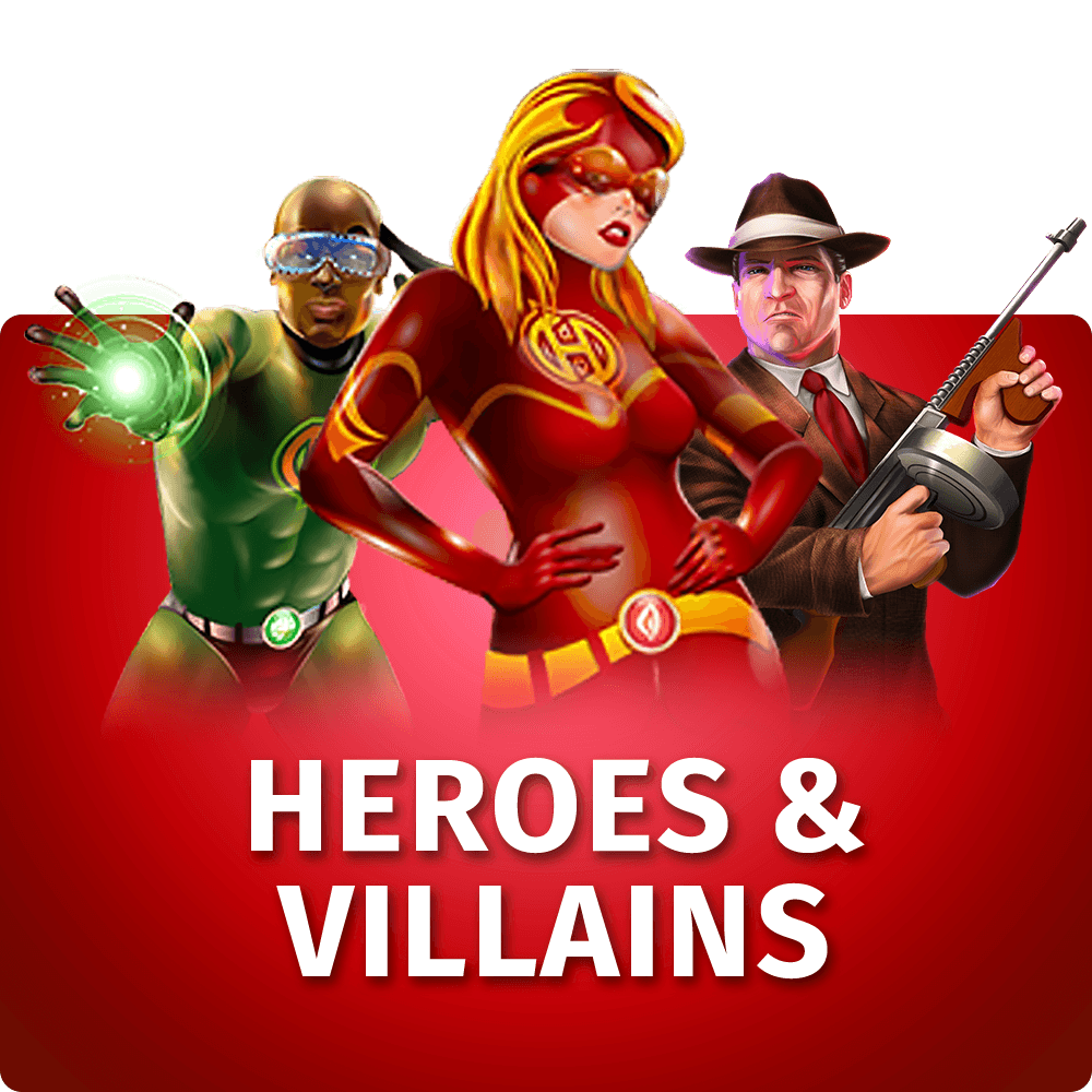 Jouez aux jeux Heroes And Villains sur Starcasino.be