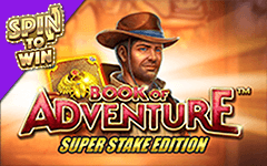 Грайте у Book of Adventure Super Stake в онлайн-казино Starcasino.be