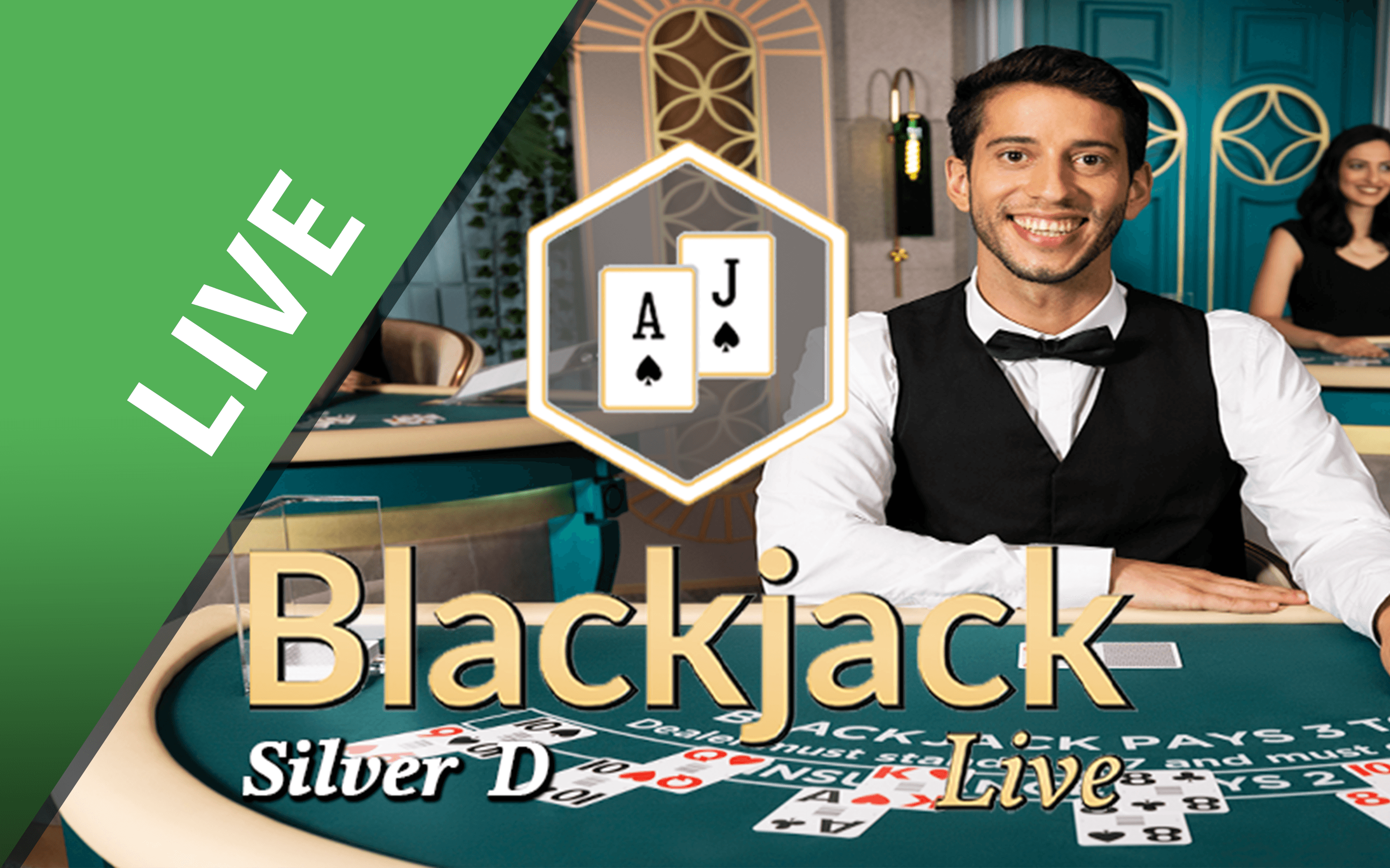 Play Blackjack Silver D on Starcasino.be online casino