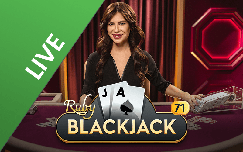 Play Blackjack 71 - Ruby on Starcasino.be online casino