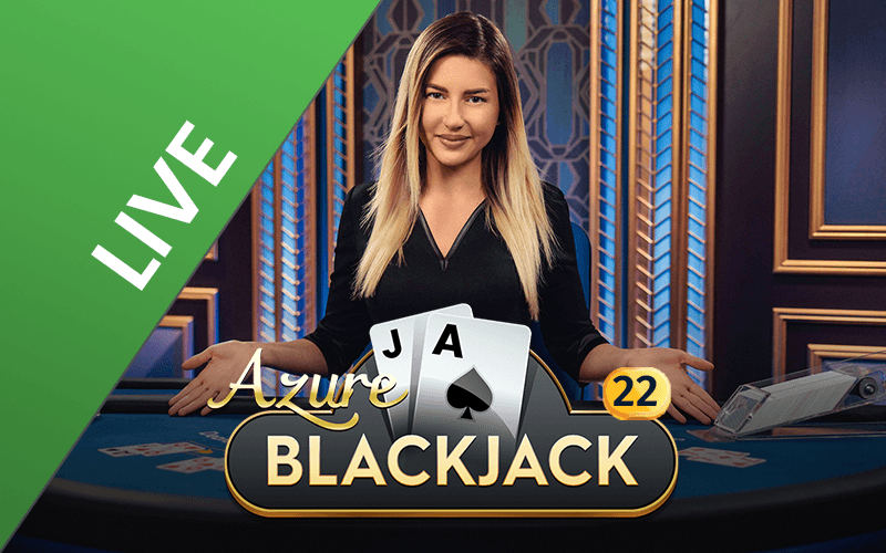 Play Blackjack 22 - Azure on Starcasino.be online casino