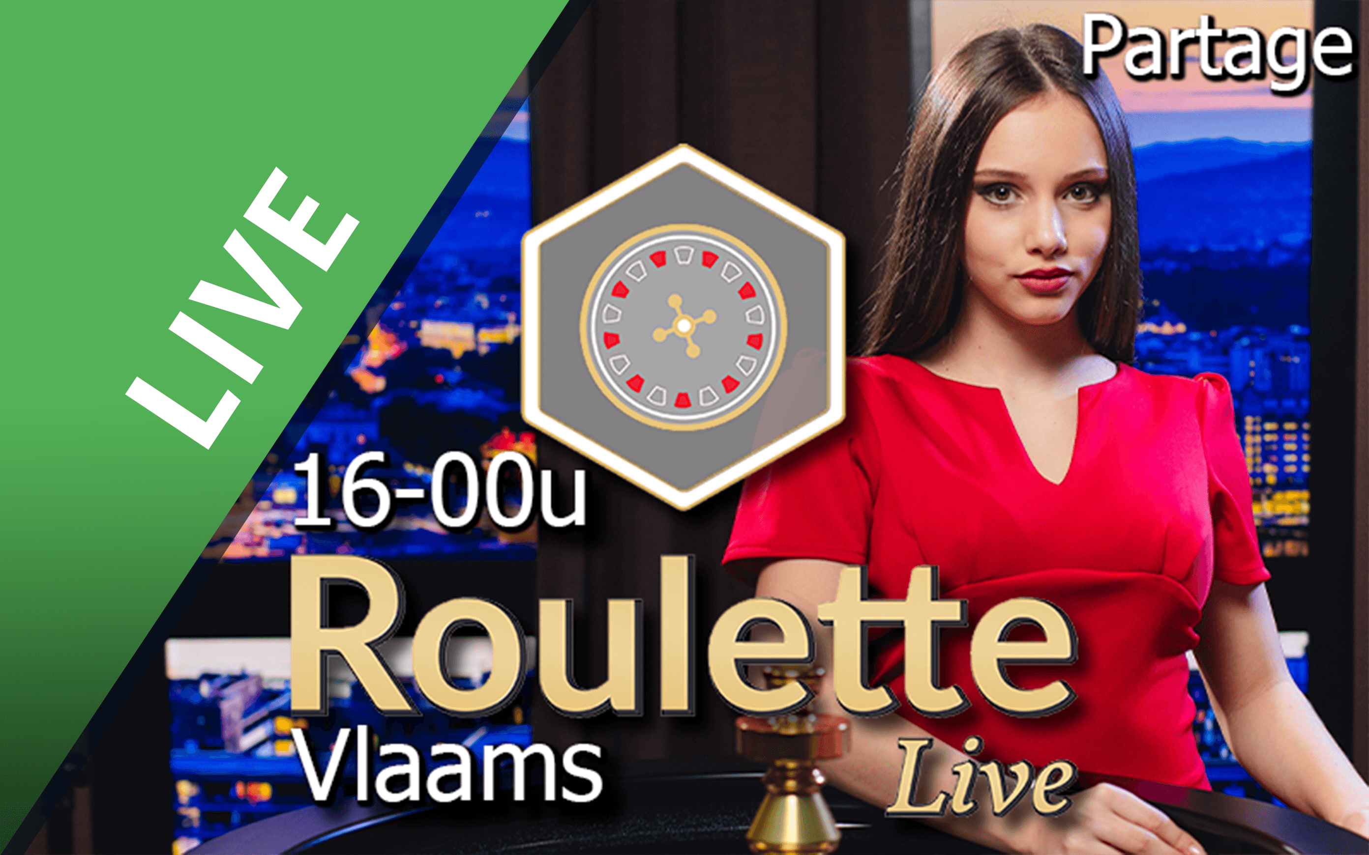 Play Vlaamse Roulette Partage on Starcasino.be online casino