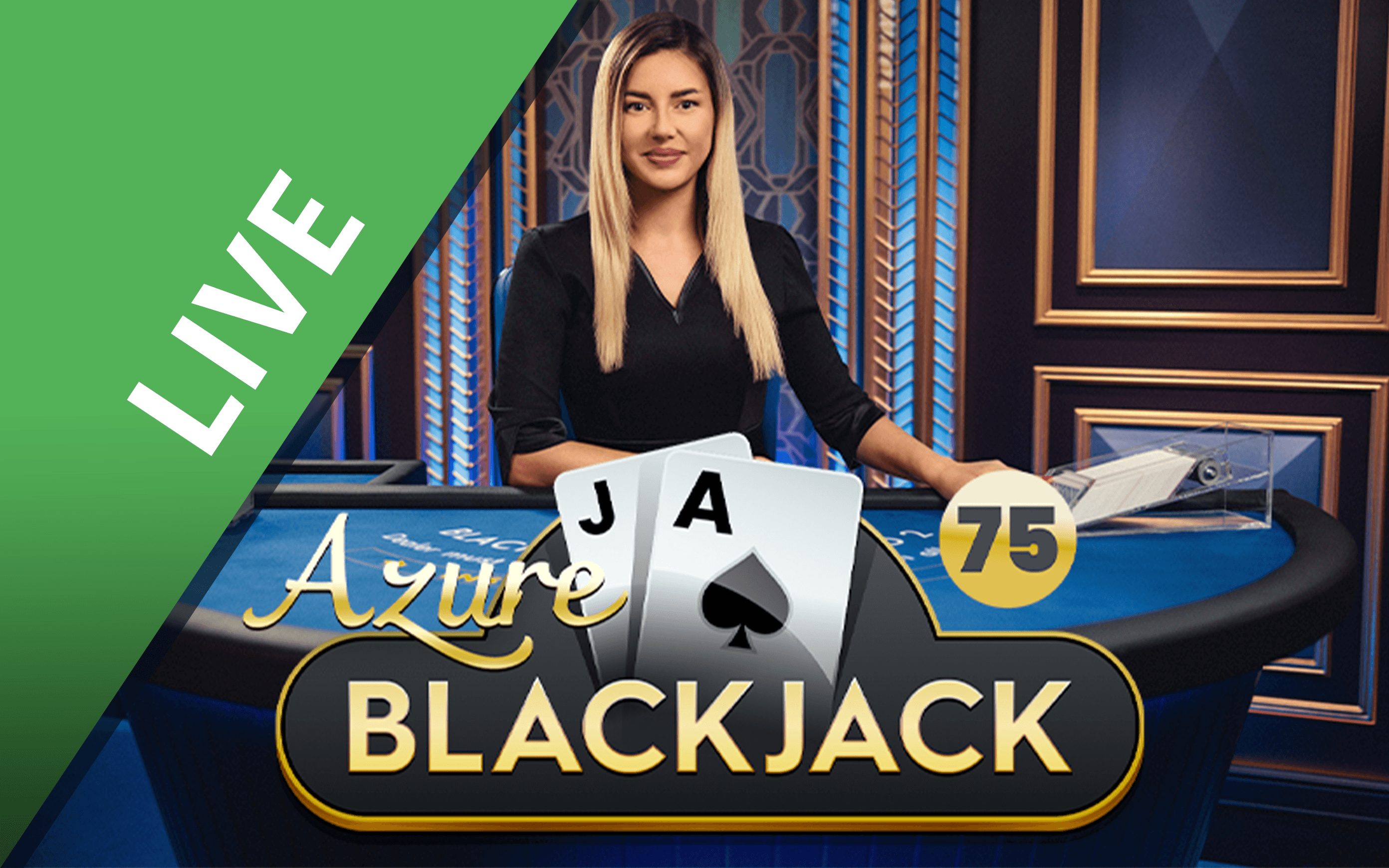 Jouer à Blackjack 75 - Azure sur le casino en ligne Starcasino.be