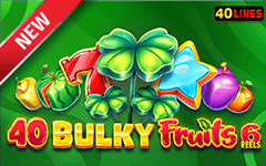 Play 40 Bulky Fruits 6 Reels on Starcasino.be online casino