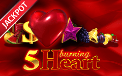 Play 5 Burning Heart on Starcasino.be online casino