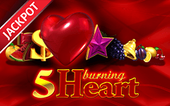 เล่น 5 Burning Heart บนคาสิโนออนไลน์ Starcasino.be
