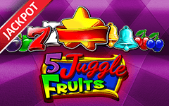 在Starcasino.be在线赌场上玩5 Juggle Fruits
