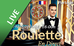 Play Roulette Francophone Partage on Starcasino.be online casino