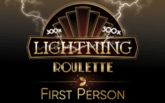 Jouer à First Person Lightning Roulette sur le casino en ligne Starcasino.be