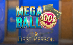 Spil First Person Mega Ball på Starcasino.be online kasino
