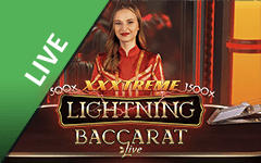 Chơi XXXtreme lightning Baccarat Live trên sòng bạc trực tuyến Starcasino.be