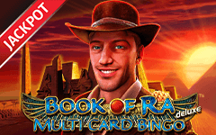 Παίξτε Book of Ra™ Multi Card Bingo Deluxe στο online καζίνο Starcasino.be