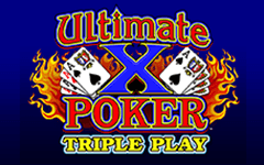 Jouer à Ultimate X Poker Triple Play sur le casino en ligne Starcasino.be