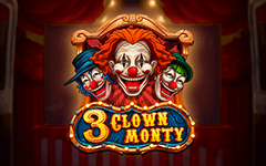 Play 3 Clown Monty on Starcasino.be online casino