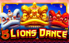 Chơi 5 Lions Dance™ trên sòng bạc trực tuyến Starcasino.be