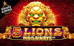 Play 5 Lions Megaways™ on Starcasino.be online casino