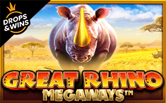 Play Great Rhino Megaways™ on Starcasino.be online casino