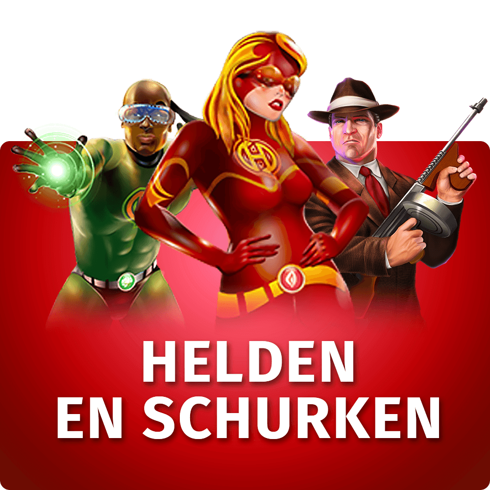 Speel Helden en Schurken games op Starcasino.be