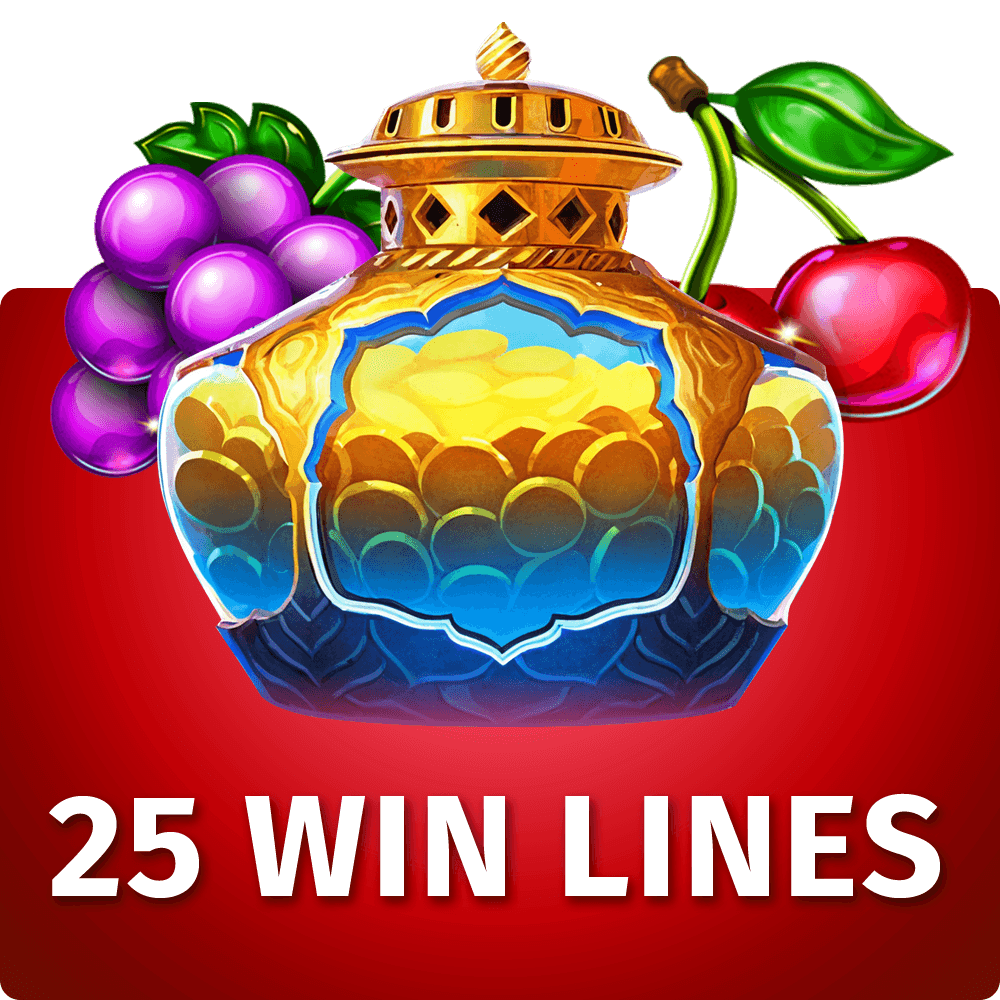 Play 25 Win Lines games on Starcasino.be