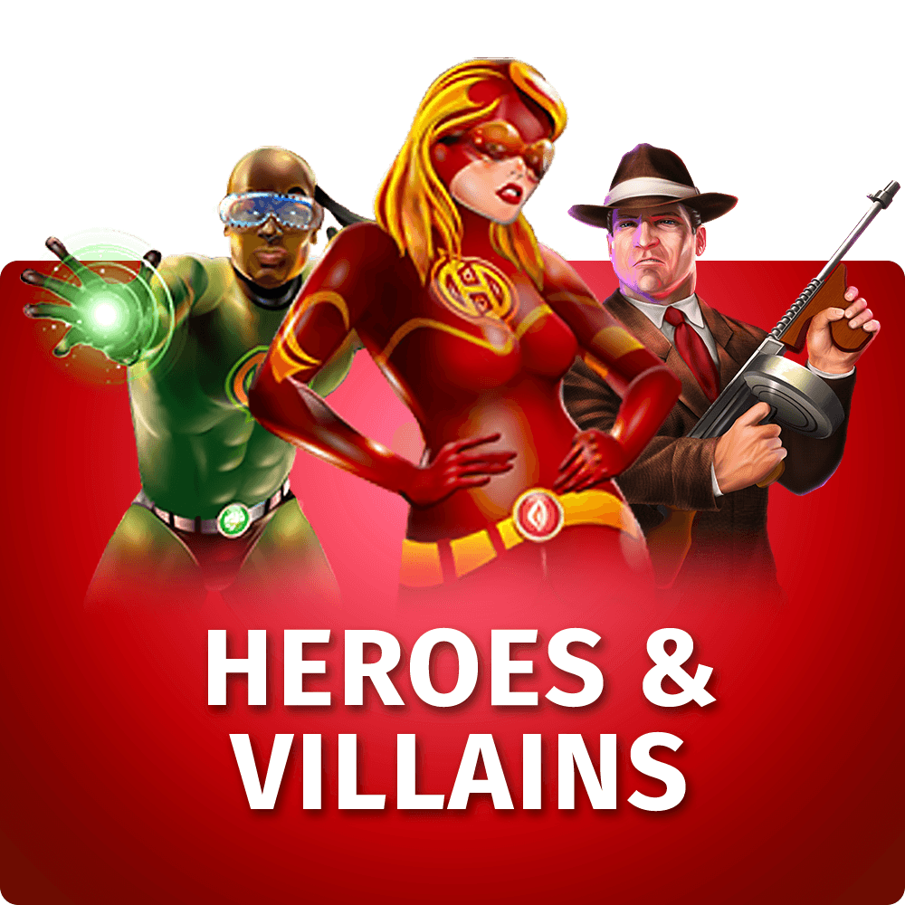 Play Heroes And Villains games on Starcasino.be