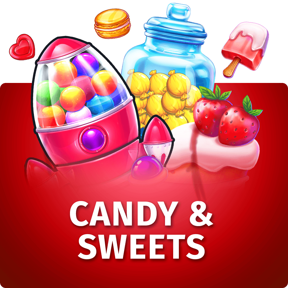 Play Candy And Sweets games on Starcasino.be