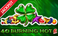 Play 40 Burning Hot 6 Reels on Starcasino.be online casino
