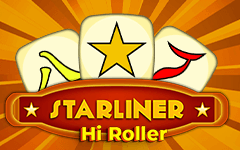 Play Starliner Hi Roller on Starcasino.be online casino