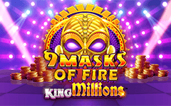 Play 9 Masks of Fire™ King Millions™ on Starcasino.be online casino