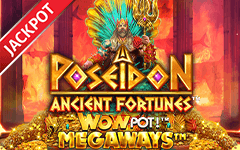 Play Ancient Fortunes: Poseidon™ WowPot! MEGAWAYS™ on Starcasino.be online casino