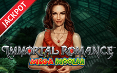Play Immortal Romance Mega Moolah on Starcasino.be online casino