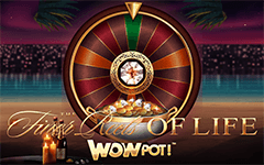 Play The Finer Reels of Life WOWPOT on Starcasino.be online casino