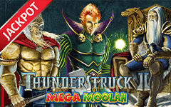 Play Thunderstruck II Mega Moolah on Starcasino.be online casino