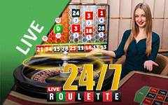 Play 24/7 Roulette on Starcasino.be online casino