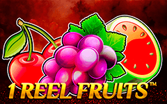 Play 1 Reel Fruits™ on Starcasino.be online casino